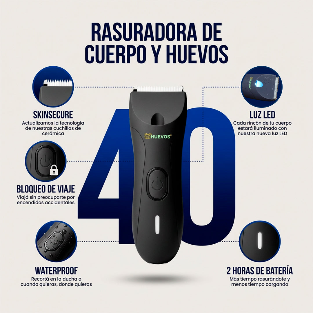 Rasuradora Íntima MyHUEVOS® 4.0