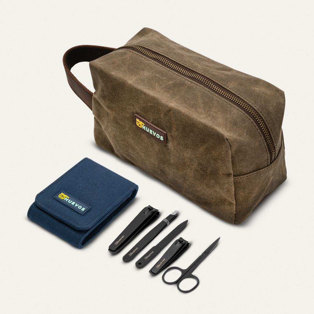 KIT BÁSICO MyHUEVOS® (Corta uñas y Travel Bag)